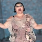 Beth Ditto on the Catwalk at Gaultier Paris Show