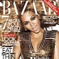 Beyonce Shimmers for Harper’s Bazaar, November 2011
