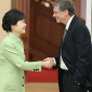 Bill Gates’ Casual Handshake Angers South Korean Officials