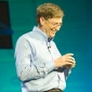 Bill Gates on Racket Swinging Fun - Not Like the Wii!