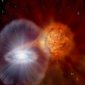 Binary Star Could Blind Hubble
