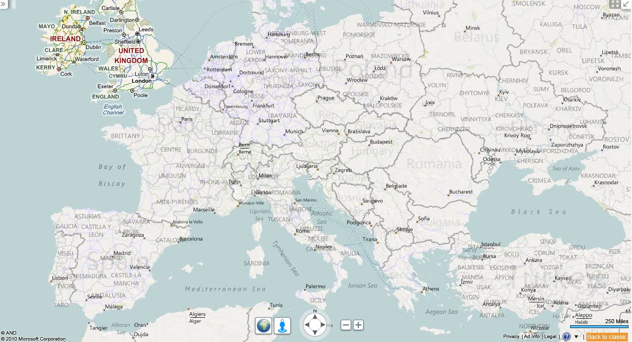 Bing Maps Redesigned Map Experience Now Live