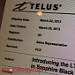 Black GALAXY S III Expected at TELUS on March 22