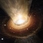 Black Hole Seen Choking on Massive Star It Tried to Eat
