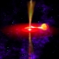 Black Holes Are a Source of Cosmic 'Burps'