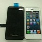 BlackBerry 10 L-Series Sized Up Against iPhone 5