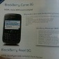 BlackBerry Curve 9300 Headed for Bell and Rogers
