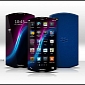 BlackBerry Edge II Edge Concept Phone Sports 5.2" Screen, No Bezel