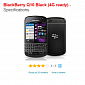 BlackBerry Q10 Now Free on £29 ($47.7/€34.7) Plans at Vodafone UK