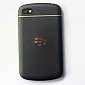 BlackBerry Q10 Spotted with Cover Made of Rubber Instead of Woven Glass