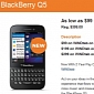 BlackBerry Q5 Now Available at WIND Mobile