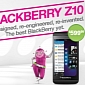 BlackBerry Z10 Lands at Mobilicity on April 11 for $600/€455