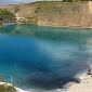Blue Lagoon in Derbyshire Dyed Black to Keep People from Swimming in It