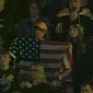 Boston Sings National Anthem at Bruins Game, Honors Marathon Bombing Victims