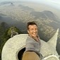 British Photographer Snaps Selfie at the Top of Christ The Redeemer Statue in Brazil