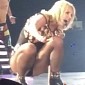 Britney Spears Falls on Stage, Injures Ankle, Cancels Shows - Video