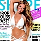 Britney Spears Shows Off Toned Tummy for Shape Magazine