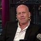 Bruce Willis Brings First “Die Hard 5” Clip to David Letterman