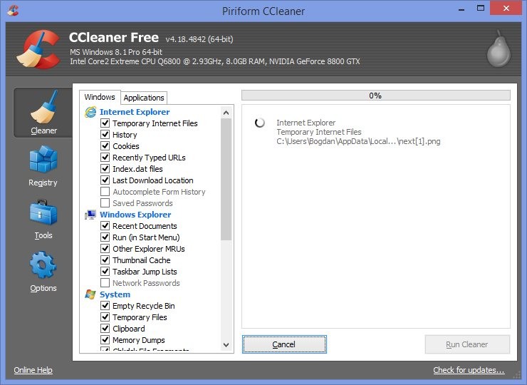 ccleaner 64 bit free download for win8