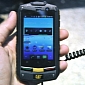 CeBIT 2012: Caterpillar Showcases CAT B10 Indestructible Android Phone