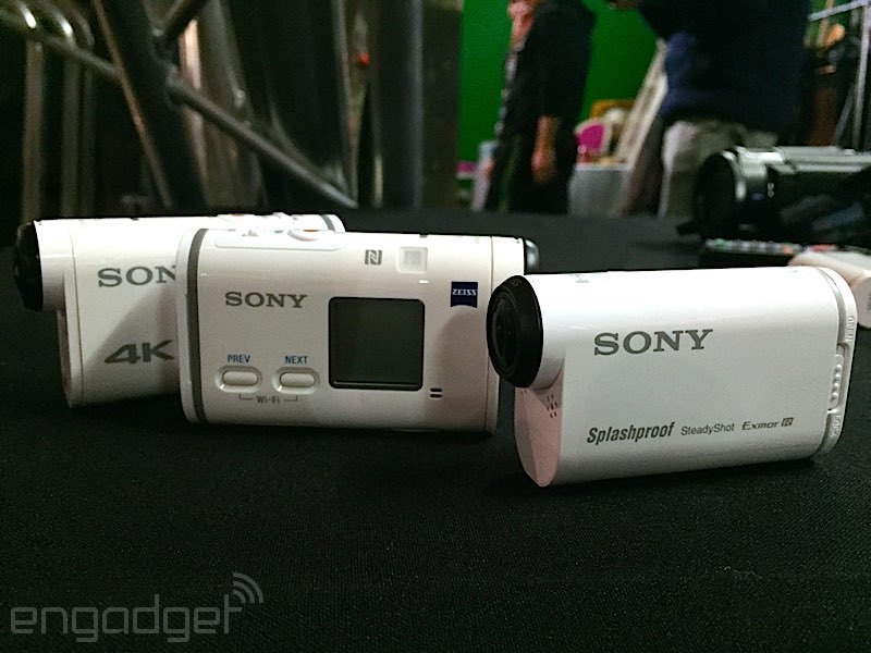 CES 2015: Sony Handycam and Action Cameras Go 4K