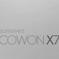 COWON X7 MP3 Player Firmware 2.11 Is Now Available
