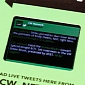 CW Embeds Live Twitter Feed in Print Magazine