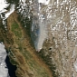 California's Massive Rim Fire Seen from Space