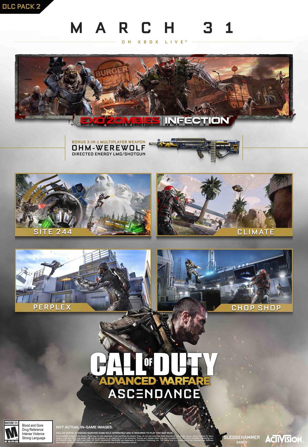 Call of Duty: Advanced Warfare - Ascendance Box Shot for PC - GameFAQs