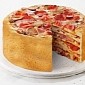 Canadian Restaurant Chain Creates a 6-Tier, 5,000-Calorie Pizza Cake