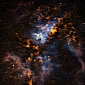 Carina Nebula Reveals Its Star-Forming Clouds