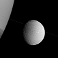 Cassini Captures Amazing View of Dione