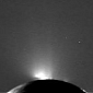 Cassini Sees Enceladus for the Last Time in Three Years