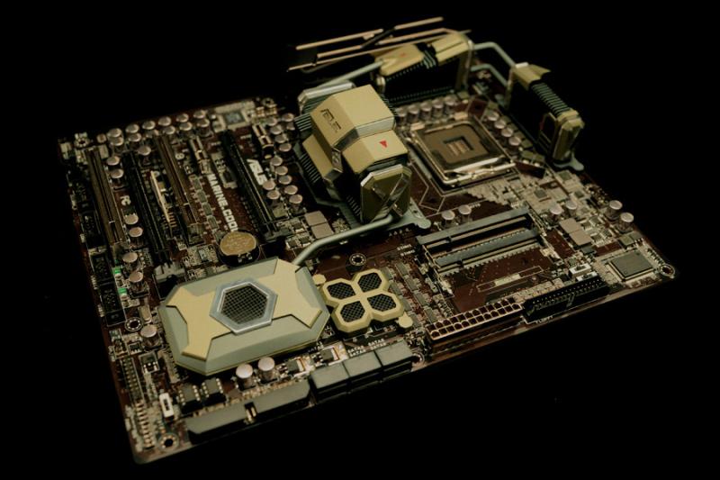 CeBIT 2009: ASUS to Showcase the Marine Cool Concept Motherboard
