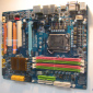 CeBIT 2009: Gigabyte Demoes Its P55 Chipset-Based Motherboard