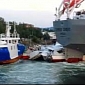Cement Carrier Crashes in Norway Marina, Damages Boats – Video