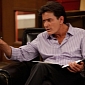 Charlie Sheen Continues to Manage His Anger by Impaling iPads into Walls