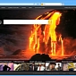 Check Out This Awesome Burning Lava Falling into the Ocean Video on Bing