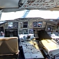 Check Out the Cockpit of an Airbus A380 in Street View