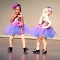 Child Forgets Steps in Tap Dancing Routine, Makes Up Her Own – Video