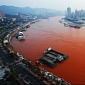 Chinese River Mysteriously Turned Red