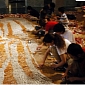Chinese Artist Creates Tiger-Skin Rug out of 500,000 Cigarettes