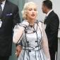 Christina Aguilera Dons See-Through Trench Coat, Is Not Working It
