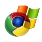 Chrome's Logo Forged from Windows