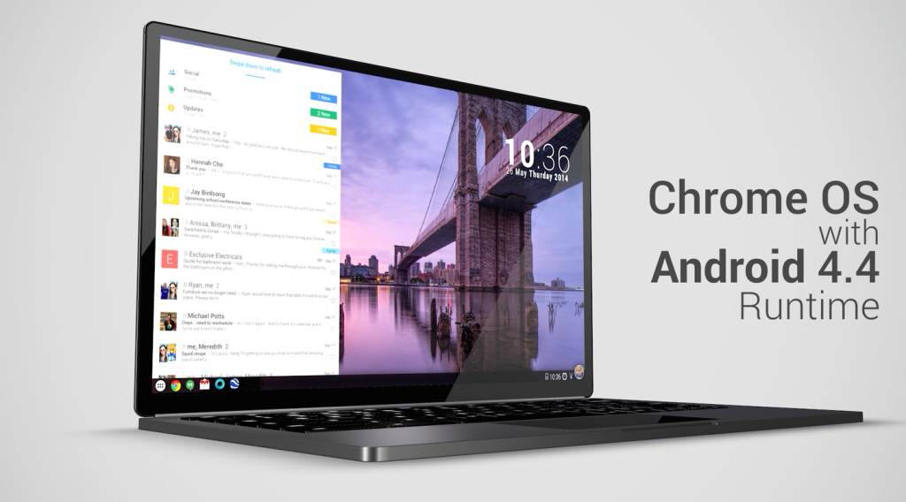 Check Out This Stunning Chromebook Concept, with Both ... - 1024 x 568 png 445kB