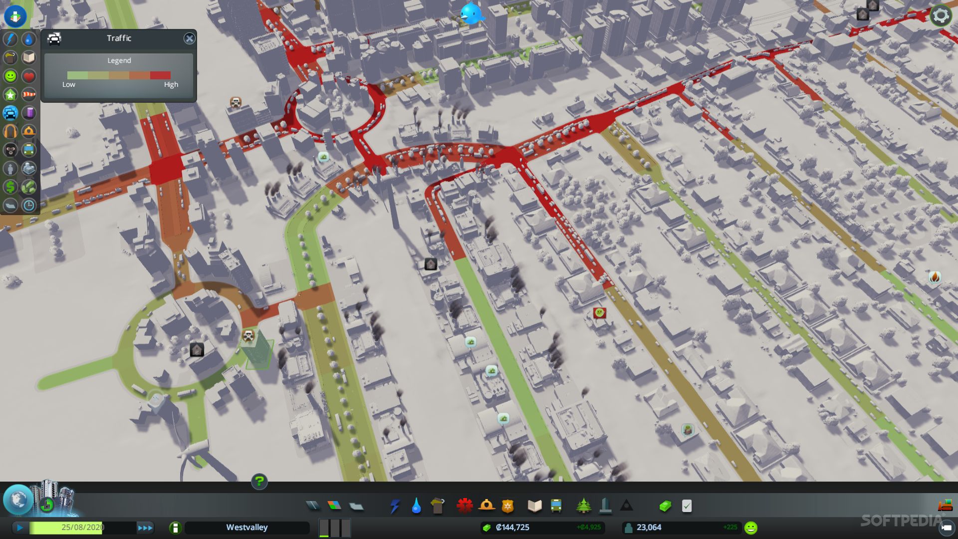 cities skylines real cities map