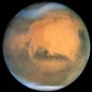 Clouds Are Rather Dry on Mars