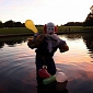 Clown “Terrorizing” Northampton Caught on Video