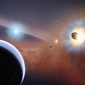 Clump of Carbon Monoxide Gas Found Orbiting Young Star