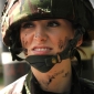 ‘Combat Barbie’ Katrina Hodge for Senza Lingerie Campaign
